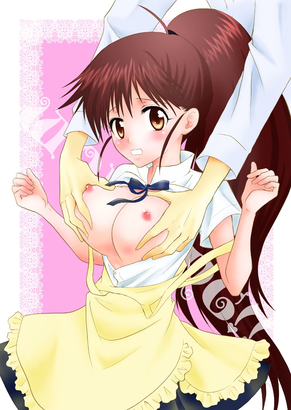 1girls female human pointy_chin rule34 tagme taneshima_popura working!!