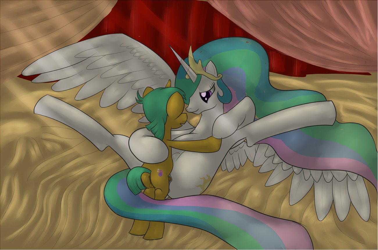 2012 anus balls crown cutie_mark duo e621 equid equine erection feathered_wings feathers female female_penetrated feral feral_penetrated friendship_is_magic fur genitals green_hair hair hasbro headgear horn lying male male/female male_penetrating male_penetrating_female mammal multicolored_hair my_little_pony mythological_creature mythological_equine mythology nude on_back penetration penile penile_penetration penis penis_in_vagina princess princess_celestia_(mlp) purple_eyes quadruped ragingsemi royalty sex snails_(mlp) spread_legs spreading tail vaginal vaginal_penetration vulva white_body white_fur winged_unicorn wings young young_feral