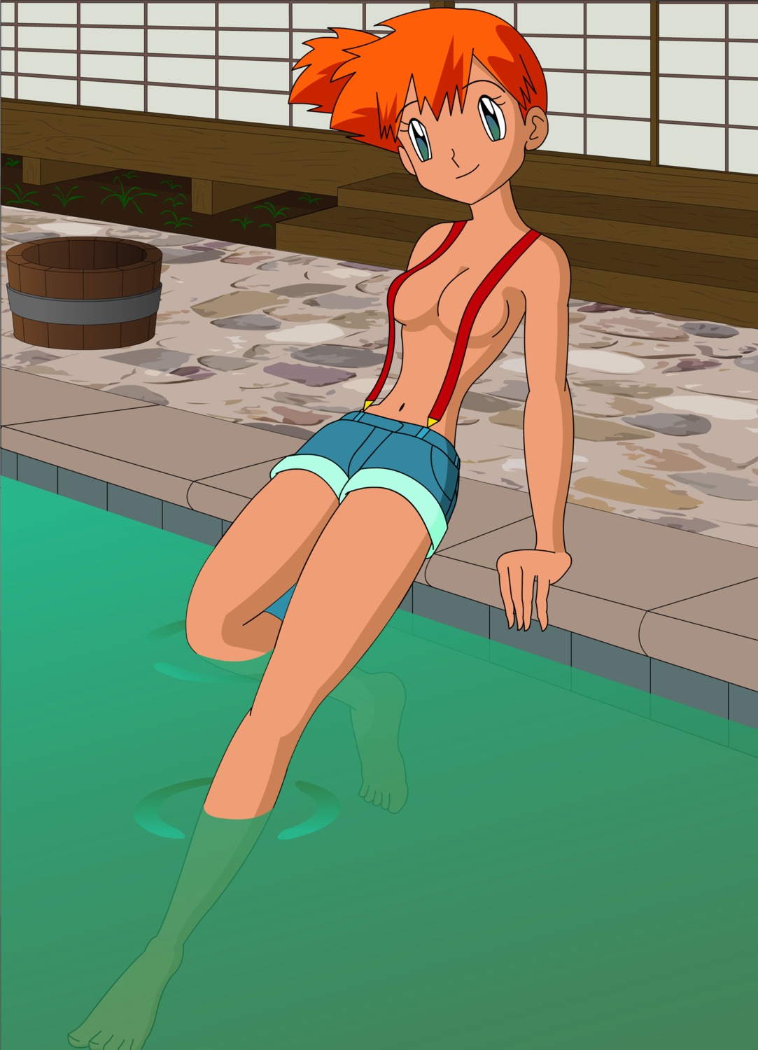 1girls female female_only human human_only misty_(pokemon) pokemon rule34 solo tagme xerochance