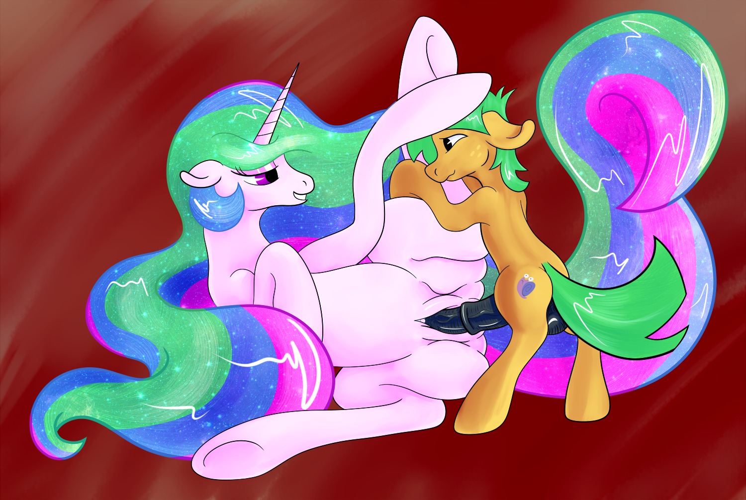 age_difference animal_genitalia animal_penis balls big_balls big_penis cutie_mark digital_media_(artwork) dominant dominant_young duo e621 equid equine equine_genitalia equine_penis erection female female_penetrated feral feral_penetrated friendship_is_magic genitals hasbro horn huge_penis intraspecies iridescent_hair larger_female larger_penetrated larger_sub long_penis male male/female male_penetrating male_penetrating_female mammal my_little_pony mythological_creature mythological_equine mythology nude older_female older_penetrated penetration penile penile_penetration penis penis_in_vagina princess princess_celestia_(mlp) purple_eyes quadruped royalty sbshouseofpancakes sex size_difference small_but_hung smaller_male snails_(mlp) submissive tail thick_penis unicorn vaginal vaginal_penetration vulva young young_feral younger_dom_older_sub younger_male