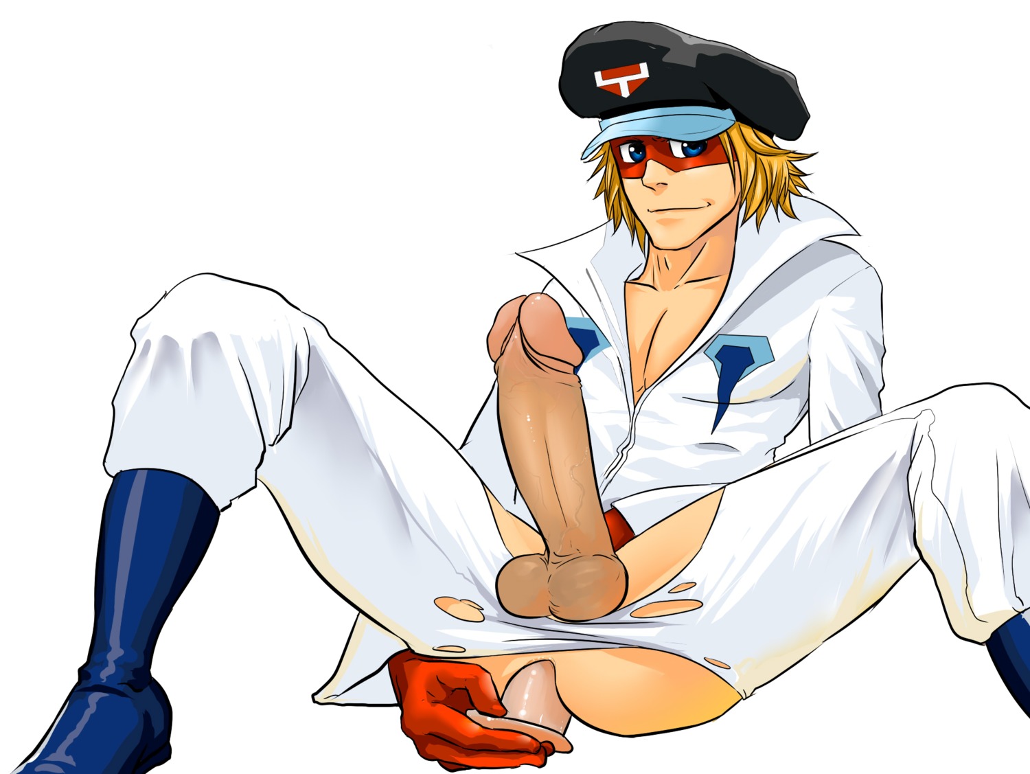 1boy anal_insertion dildo gay inmomakuro male male_only rule34 solo yaoi