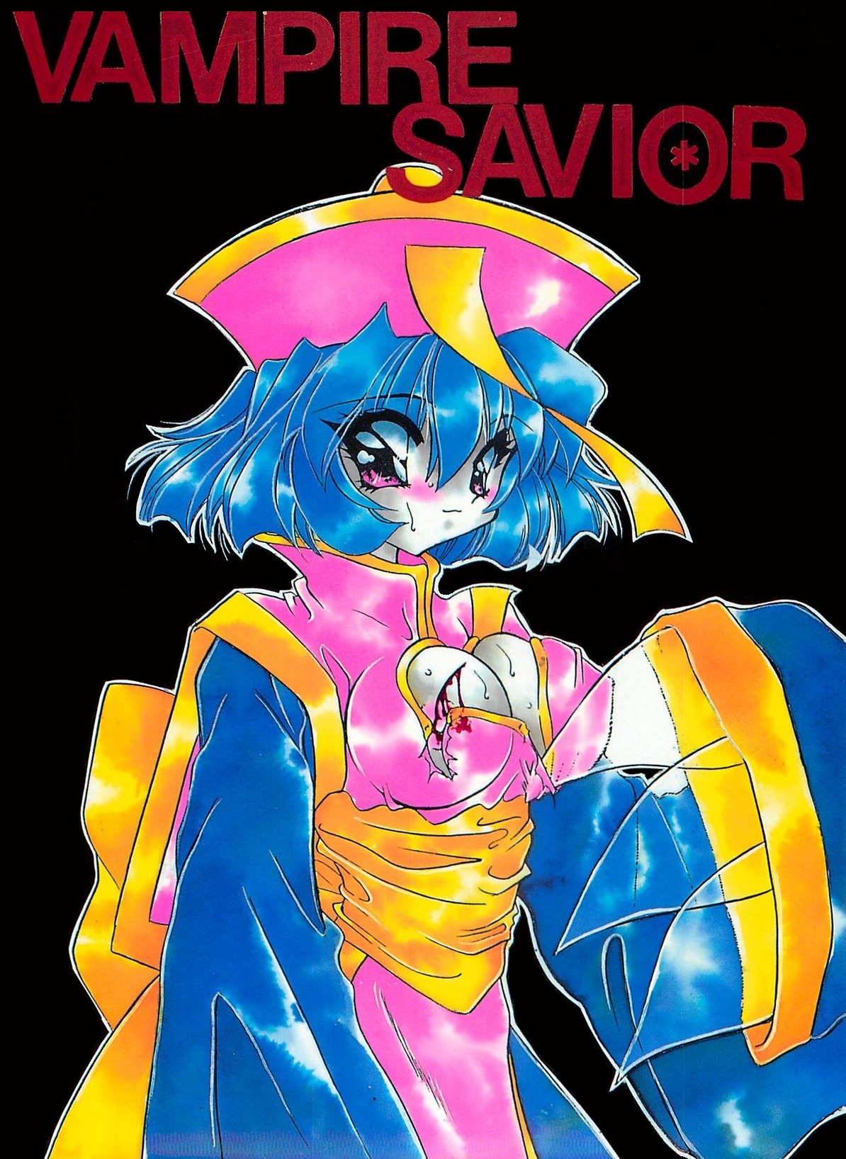 breasts clothing darkstalkers female hsien_ko jiangshi kimio_tamako lei-lei lei_lei rule34 small_breasts tagme torn_clothes