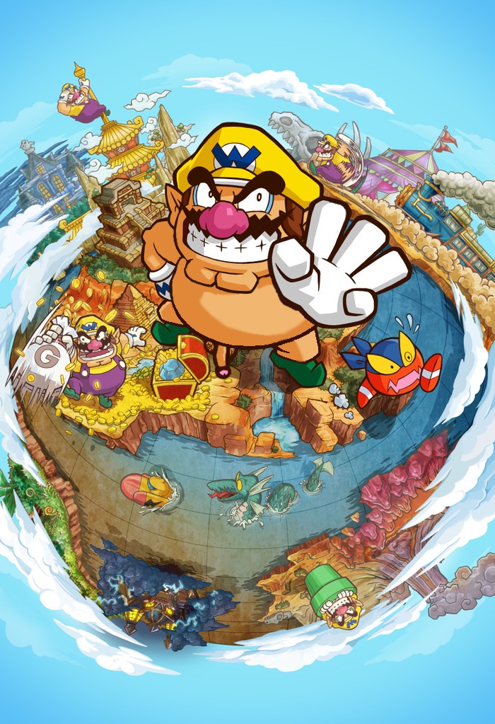 edit male male_focus male_only mario_(series) nintendo official_art official_artwork_edit penis rule34 tagme wario wario_(series) wario_land wario_land:_shake_it!