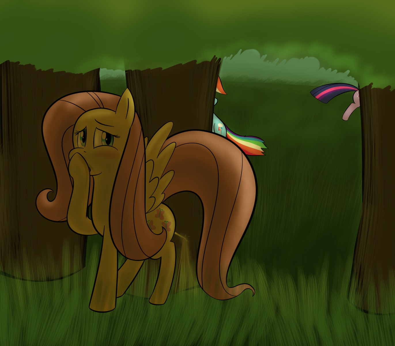 equine female feral fluttershy_(mlp) friendship_is_magic horse lamia my_little_pony naga pegasus pony rainbow_dash_(mlp) rule34 smooth_skin twilight_sparkle_(mlp)
