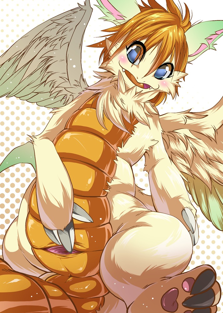 ambiguous_gender animal_genitalia claws cloaca dragon e621 feathered_dragon feathered_scalie feathered_wings feathers feral flammie fur furred_dragon furred_scalie genitals horizontal_cloaca male_(lore) mana_(series) mythological_creature mythological_scalie mythology nude scalie secret_of_mana solo spread_cloaca spreading square_enix tail tamaryuu toe_claws wings