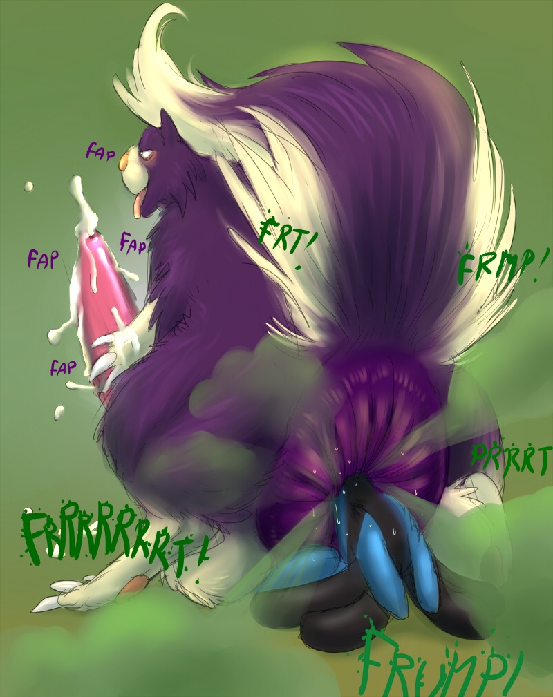 2014 ambiguous_gender anal anthro anthro_on_feral anus balls barefoot bestiality big_anus big_butt big_penis bodily_fluids butt canid canine claws cum duo e621 english_text erection exclamation_point eyes_closed facesitting fart fart_cloud fart_fetish farting_on_face feet feral fur generation_4_pokemon genital_fluids genitals green_fart_cloud half-closed_eyes happy huge_anus huge_butt huge_penis hyper hyper_anus interspecies kissing larger_male lucario male mammal masturbation mephitid monsterblender narrowed_eyes nintendo nude on_top oral orgasm pawpads paws penile penile_masturbation penis pokemon pokemon_(species) sex sitting sitting_on_another size_difference skuntank smaller_ambiguous smile sniffing sweat text tongue tongue_out