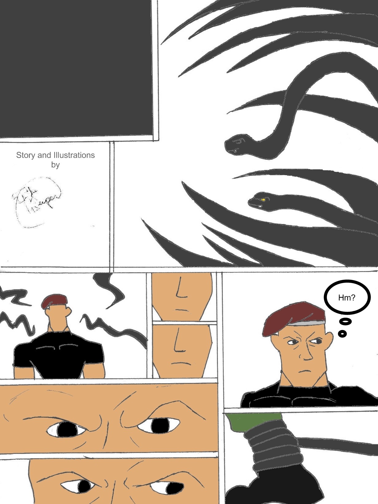 comic gay jack_krauser male male_only multiple_boys multiple_males resident_evil rule34 solo_focus tagme yaoi