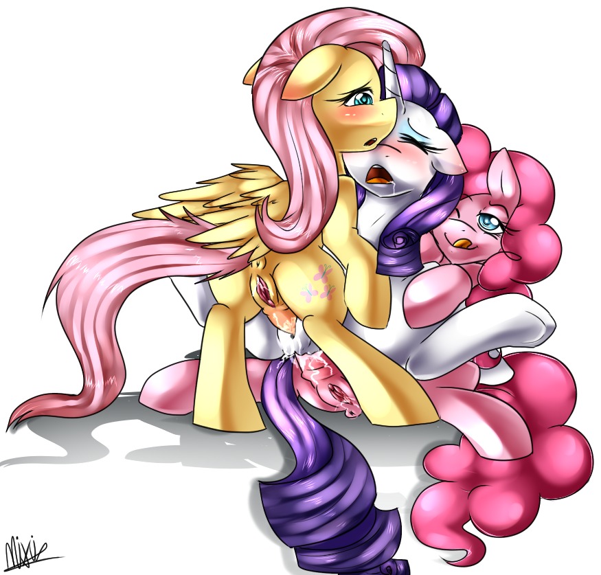 2013 anal blue_eyes blush bodily_fluids cum cum_in_vagina cum_inside cutie_mark drooling e621 earth_pony equid equine erection eyes_closed feathered_wings feathers female feral fluttershy_(mlp) friendship_is_magic fur genital_fluids genitals group hair hasbro herm herm_feral herm_penetrating horn horse intersex intersex_feral intersex_penetrating licking licking_lips mammal missmixi my_little_pony mythological_creature mythological_equine mythology nude one_eye_closed open_mouth pegasus penetration penis pink_body pink_fur pink_hair pinkie_pie_(mlp) pony purple_hair quadruped rarity_(mlp) sackless saliva sex signature simple_background spread_legs spreading tail tongue tongue_out unicorn vaginal vaginal_penetration vulva white_background white_body white_fur wings yellow_body yellow_feathers yellow_fur