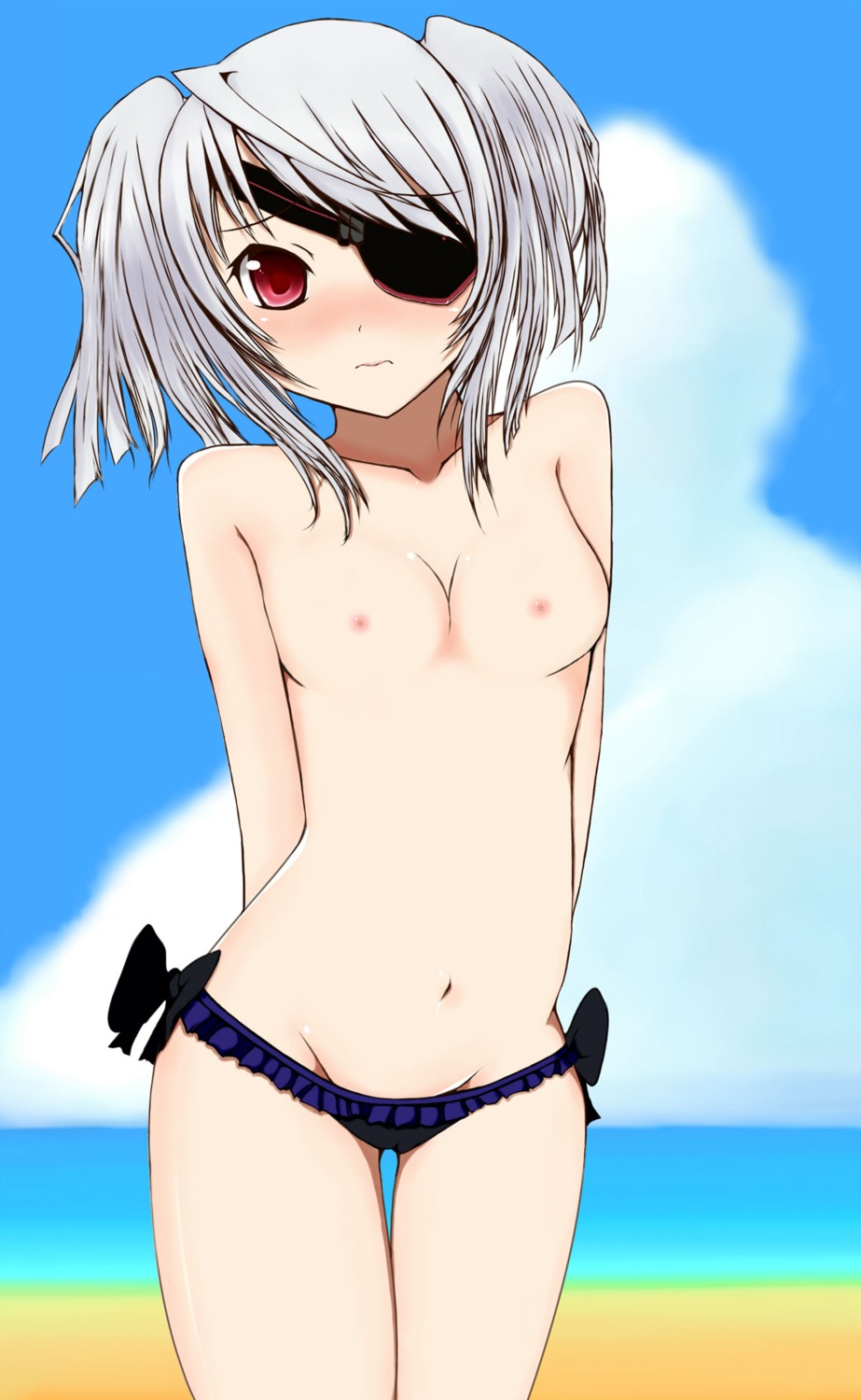 breasts female infinite_stratos laura_bodewig rule34 small_breasts tagme thigh_gap