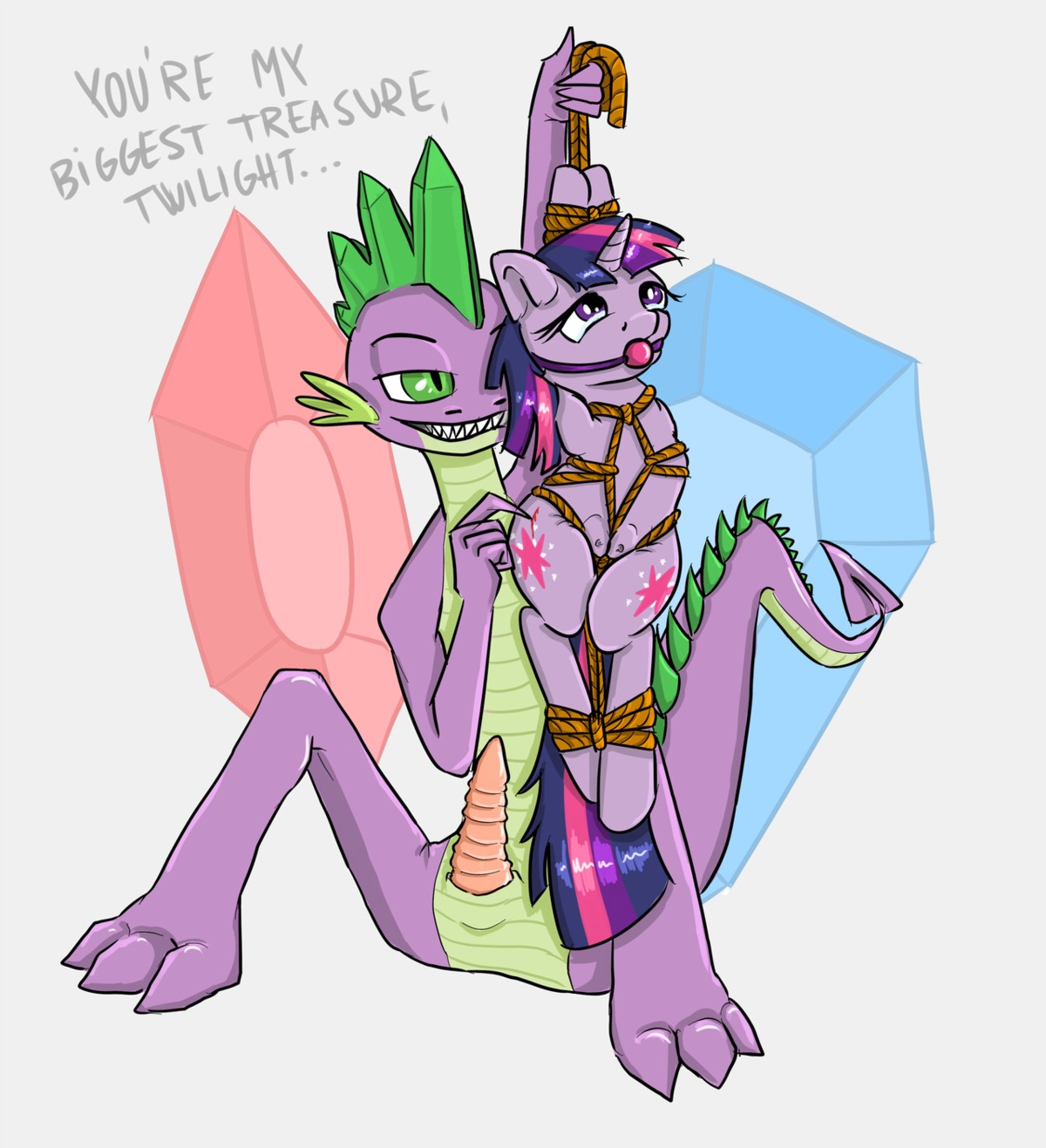 2012 ball_gag bdsm blood bodily_fluids bondage bound cutie_mark cynicalmoose dragon duo e621 equid equine erection female feral friendship_is_magic fur gag gagged genitals hair half-closed_eyes hasbro hi_res horn interspecies male mammal multicolored_hair my_little_pony mythological_creature mythological_equine mythological_scalie mythology narrowed_eyes penis pseudo_incest_(lore) pupils purple_body purple_eyes purple_fur purple_hair scalie sex slit_pupils spike_(mlp) tail teats twilight_sparkle_(mlp) two_tone_hair unicorn