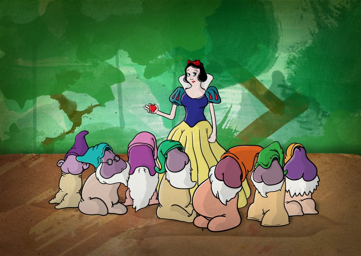 dagenskuk disney disney_princess female princess royalty rule34 snow_white_(disney) snow_white_and_the_seven_dwarfs_(1937_film) tagme