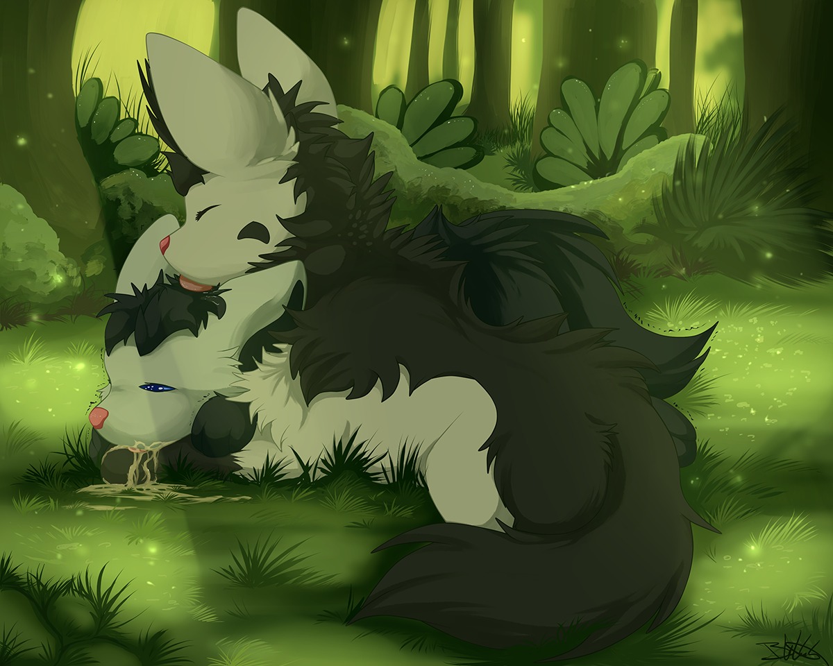 ambiguous_gender blackfury mightyena pokemon rule34 tagme tender