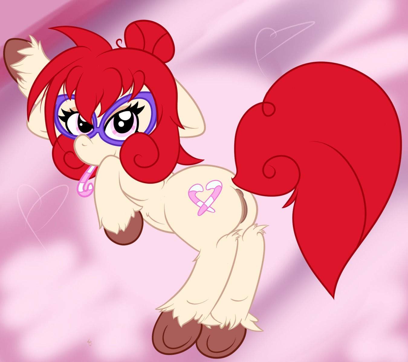 color female friendship_is_magic glasses mooshilee my_little_pony rule34 straight_hair twist_(mlp)