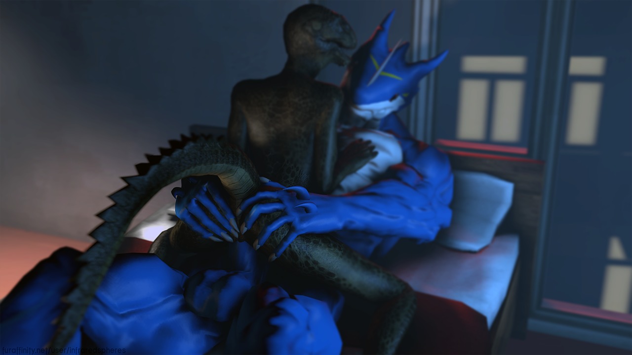 16:9 2014 3d_(artwork) anthro anthro_on_anthro argonian balls bandai_namco bed bedroom bethesda_game_studios black_body black_scales blue_body blue_penis blue_skin butt butt_grab city claws crossover digimon digimon_(species) digiphilia digital_media_(artwork) dragon duo e621 erection exveemon eye_contact female female_on_top female_penetrated from_front_position furniture genitals grey_claws hand_on_butt hand_on_chest infraredspheres inside interspecies looking_at_another lying male male/female male_on_bottom male_penetrating male_penetrating_female mastery_position microsoft mythological_creature mythological_scalie mythology nude on_back on_bottom on_top penetration penile penile_penetration penis penis_in_vagina pillow raised_tail scales scalie sex skyrim source_filmmaker_(artwork) straddling tail the_elder_scrolls vaginal vaginal_penetration vulva widescreen window
