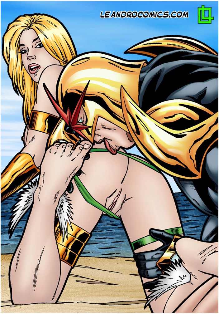 1boy 1girls female leandro_comics male marvel marvel_comics namorita_prentiss new_warriors nova_(marvel) rule34 sub-mariner_(marvel_comics)