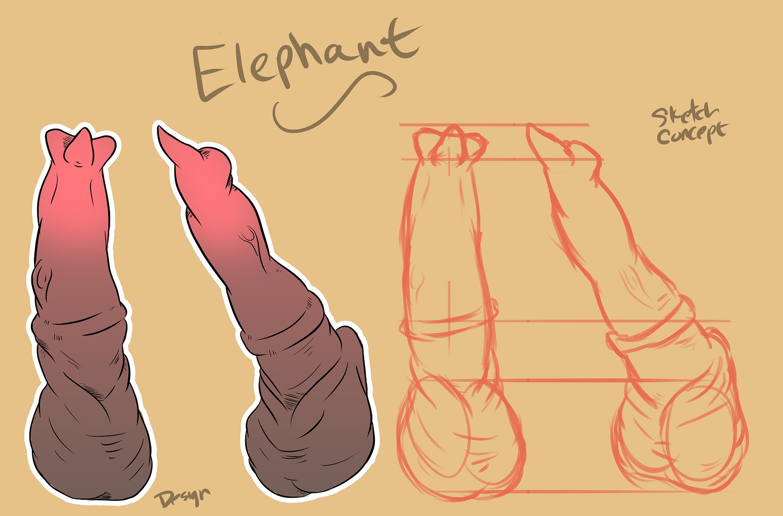 anatomically_inaccurate animal_genitalia animal_penis balls disembodied_penis e621 elephant elephant_penis elephantid erection genital_shot genitals grey_balls grey_penis hi_res kaiza_teira male mammal medial_ring multicolored_penis outline penis penis_shot pink_penis proboscidean solo two_tone_penis