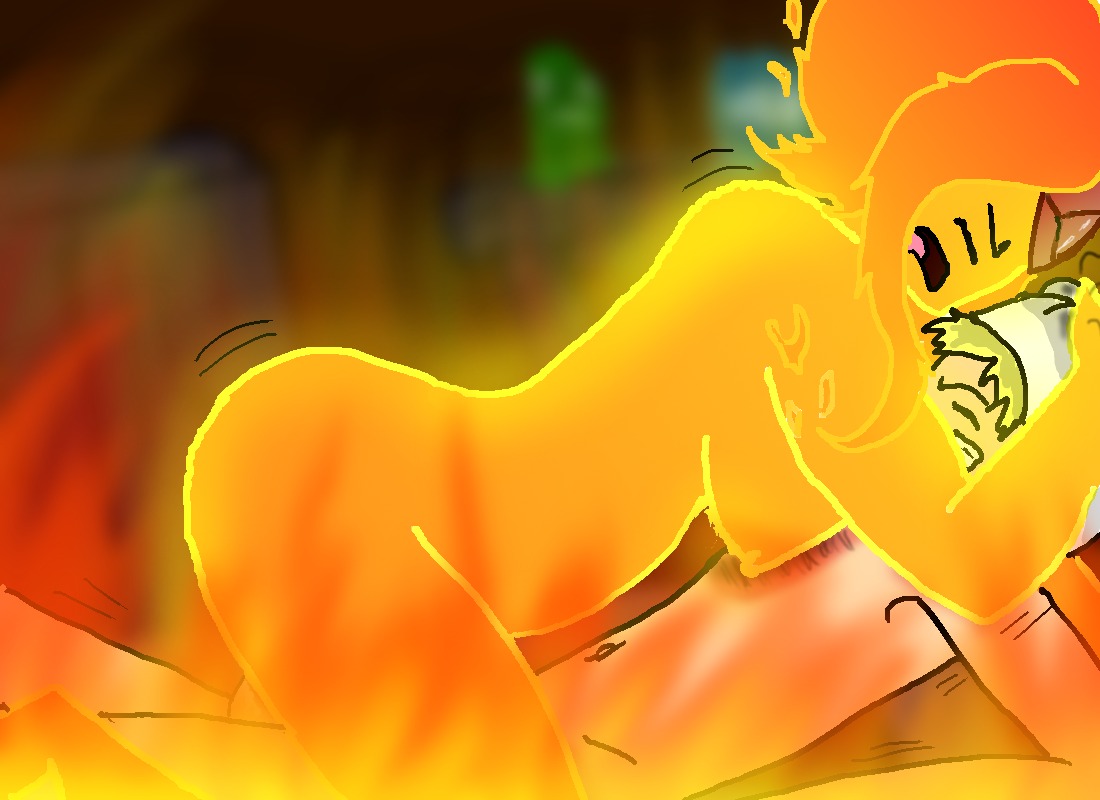 adventure_time female finn_the_human flame_princess rule34 sex tagme