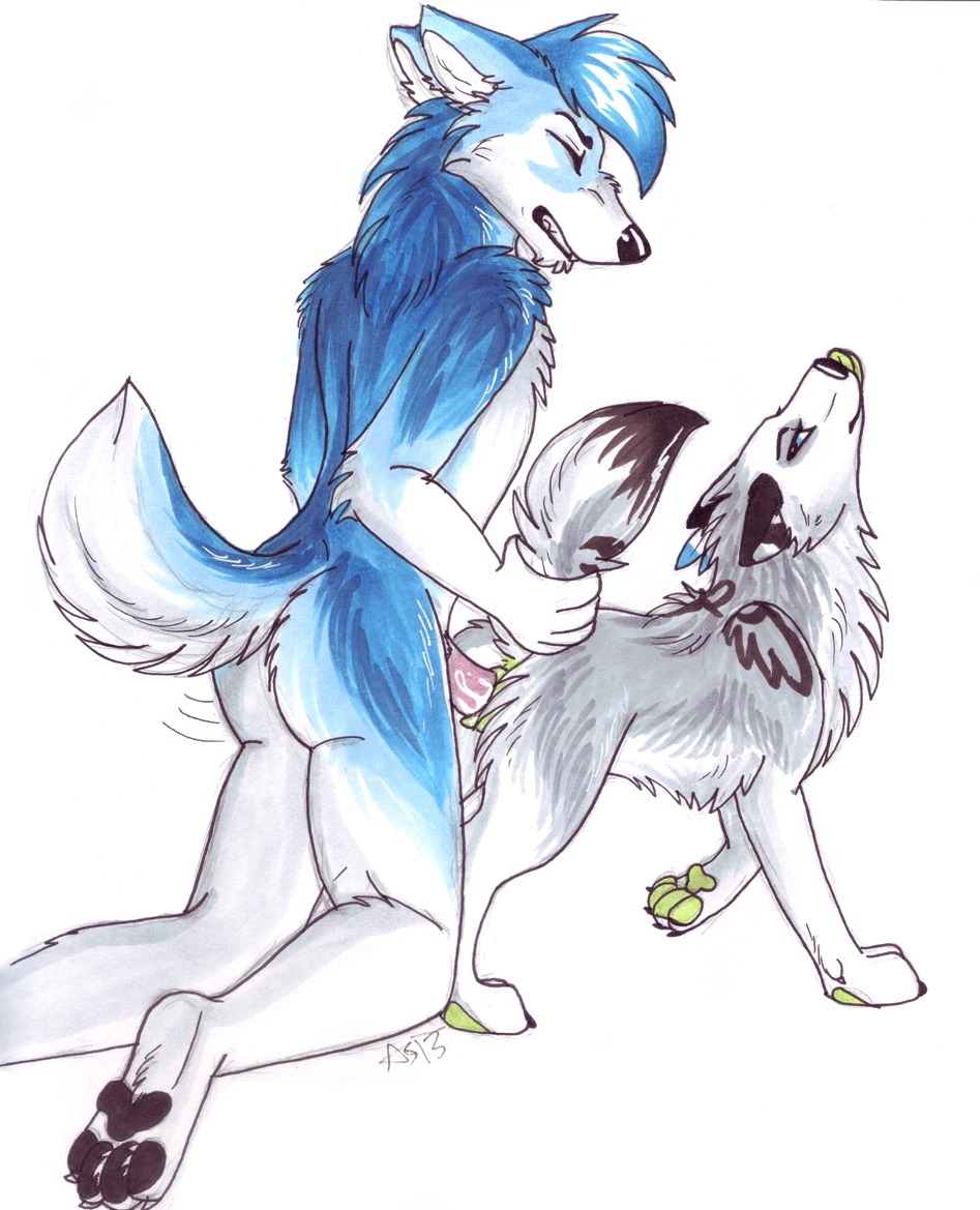 2013 anatomically_correct anatomically_correct_genitalia anatomically_correct_vulva animal_genitalia animal_vulva anthro anthro_on_feral anthro_penetrating anthro_penetrating_feral bestiality blue_body blue_fur bodily_fluids canid canine canine_genitalia canine_vulva canis celestialwolfen cum cum_in_vagina cum_inside domestic_dog duo e621 erection eyes_closed female female_on_anthro female_penetrated feral feral_penetrated from_behind_position fur genital_fluids genitals grey_body grey_fur husky interspecies licking licking_lips male male/female male_on_feral male_penetrating male_penetrating_female mammal nordic_sled_dog nude penetration penile penile_penetration penis penis_in_vagina raised_tail self_lick sex spitz tail tail_grab tongue tongue_out vaginal vaginal_penetration vulva wolf