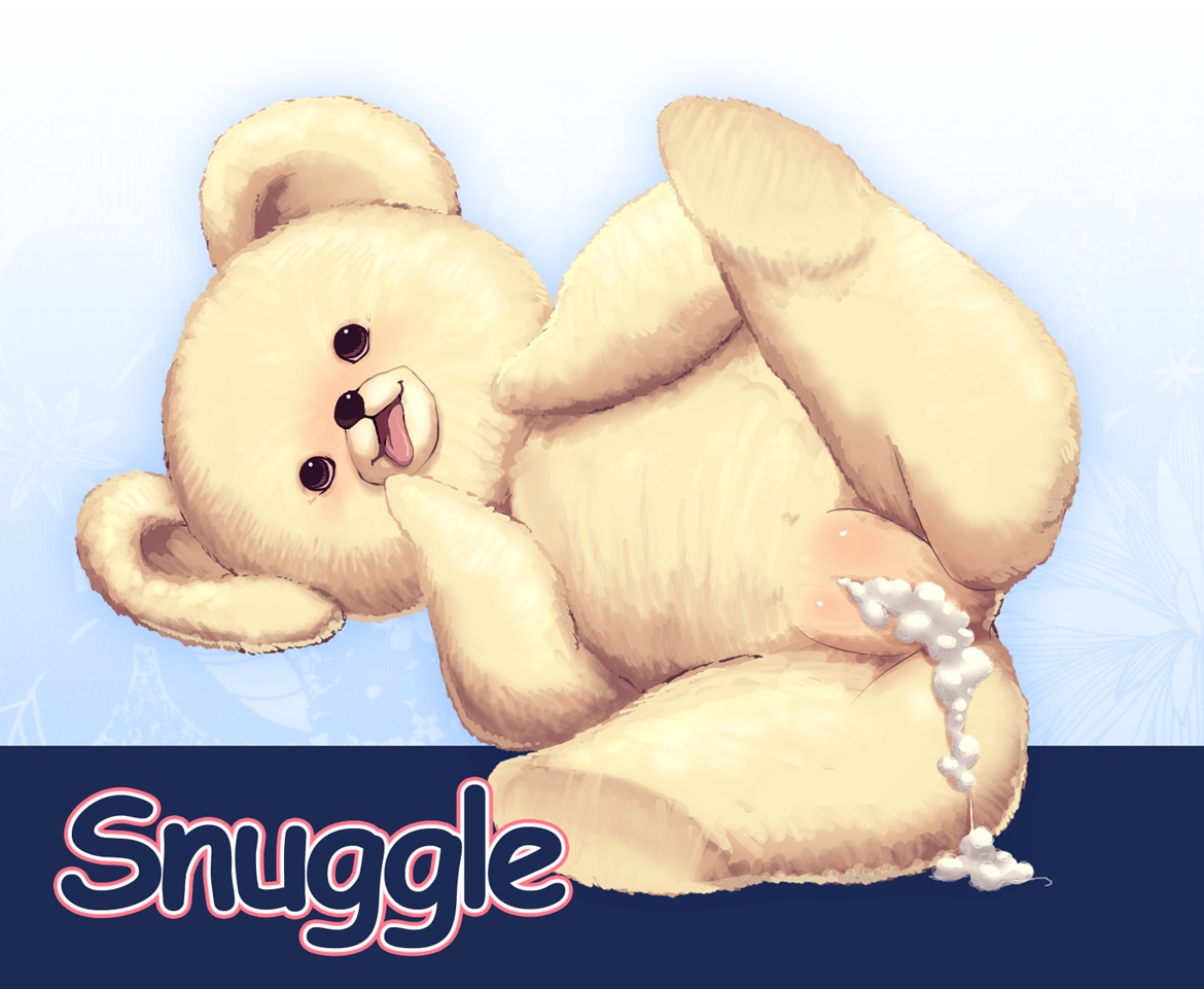 1girls after_sex black_nose color creampie cum female female_only fur furry_ears living_teddy_bear looking_at_viewer mascot nude open_eyes open_mouth pussy round_ears rule34 rule_63 snuggles solo teddy_bear tongue vulva
