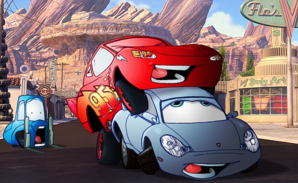 all_fours being_watched car cars_(disney) caught_in_the_act cloud detailed_background dire_car dire_machine dire_vehicle disney doggystyle e621 eyes_closed female from_behind_position group guido lightning_mcqueen living_car living_machine living_vehicle looking_at_another machine male male/female not_furry open_mouth orgasm outside pixar public sally_carrera sex shocked sky unknown_artist vehicle what what_has_science_done windshield_eyes