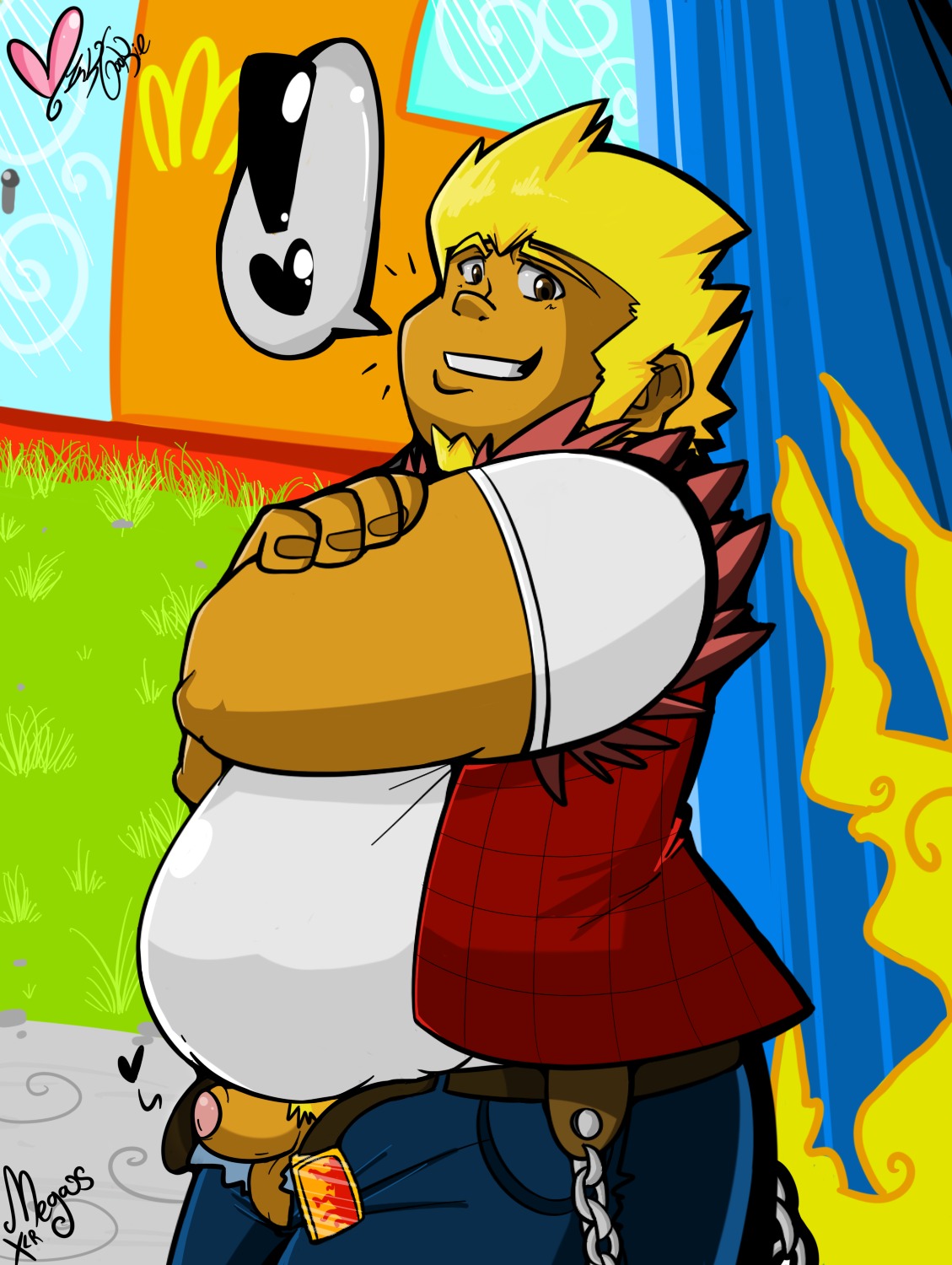 ! coop_(megas_xlr) enookie fully_clothed harold_cooplowski male male_only megas_xlr penis rule34 tagme