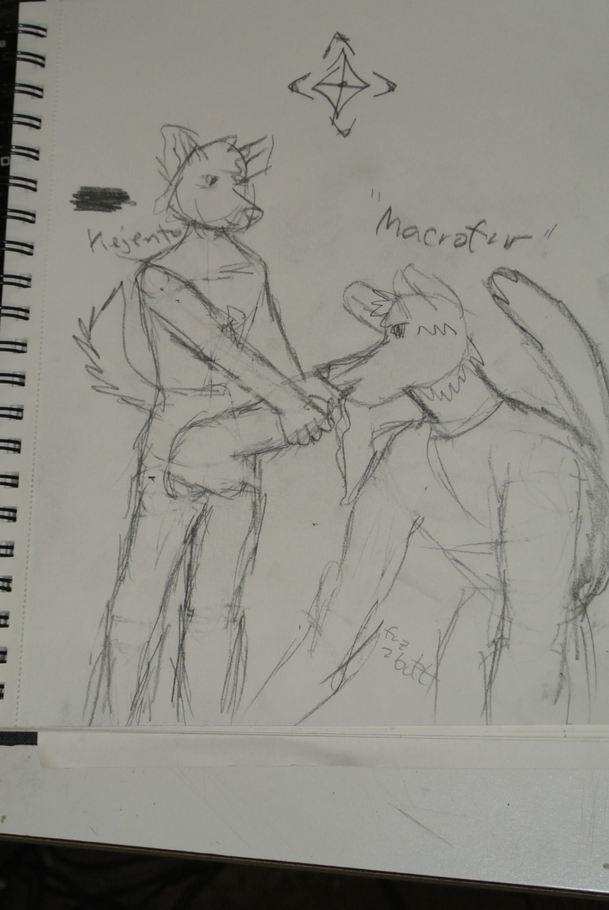 absurd_res anthro anthro_on_anthro big_penis duo e621 erection fellatio genitals graphite_(artwork) hi_res huge_penis hyper hyper_genitalia hyper_penis male male/male male_penetrated male_penetrating male_penetrating_male oral penetration penile penis sex sketch traditional_media_(artwork) unknown_artist what