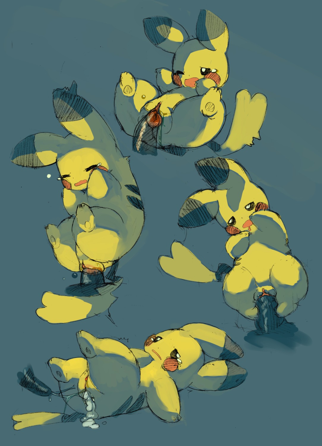 after_sex basic_sequence blush bodily_fluids cleft_tail cum cum_in_vagina cum_inside disembodied_penis drooling duo e621 erection eyes_closed female female_focus female_on_human female_penetrated feral four_frame_image four_frame_sequence fur generation_1_pokemon genital_fluids genitals halsione hi_res human linear_sequence male male/female male_penetrating male_penetrating_female mammal multiple_positions nintendo one_eye_closed open_mouth penetration penile penile_penetration penis penis_in_vagina pikachu pokemon pokemon_(species) rodent saliva sequence sex solo_focus tail tears vaginal vaginal_fluids vaginal_penetration vulva yellow_body yellow_fur