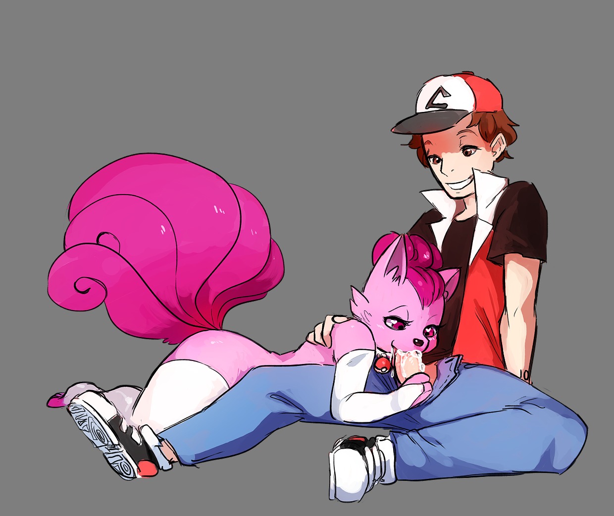 2014 alpha_channel alternate_color ambiguous_gender ambiguous_on_human ambiguous_penetrated anthro anthro_penetrated anthrofied biped bodily_fluids bottomwear butt canid canine clothed clothing collar cum duo e621 erection eyelashes fan_character fellatio fluffy fluffy_tail footwear fur generation_1_pokemon genital_fluids genitals hair half-closed_eyes happy hat headgear headwear human human_on_anthro human_penetrating human_penetrating_anthro humanoid_genitalia humanoid_penis interspecies legwear looking_down male male/ambiguous male_on_anthro male_penetrating male_penetrating_ambiguous mammal multi_tail narrowed_eyes nintendo oral oral_penetration orgasm pants partially_clothed penetration penile penis penis_in_mouth pokeball pokeball_collar pokemon pokemon_(species) pokemorph pokephilia sex shirt shoes short_hair simple_background sitting smile standard_pokeball stockings tail teeth tingtongten topwear transparent_background vulpix