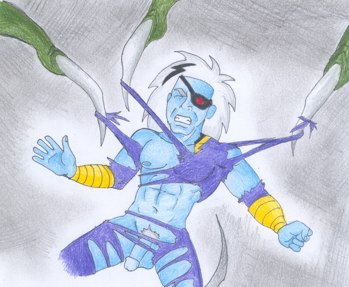 freakazoid freakazoid! gutierrez male male_only rule34 tagme traditional_media_(artwork)