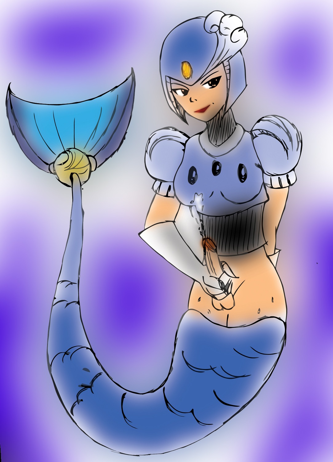 futanari intersex mega_man mega_man_(classic) rule34 splash_woman tagme