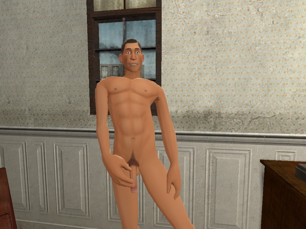 1boy 3d artist_request garry's_mod human human_male human_only looking_at_viewer male male_focus male_only nude nude_male rule34 scout_(team_fortress_2) solo tagme team_fortress_2
