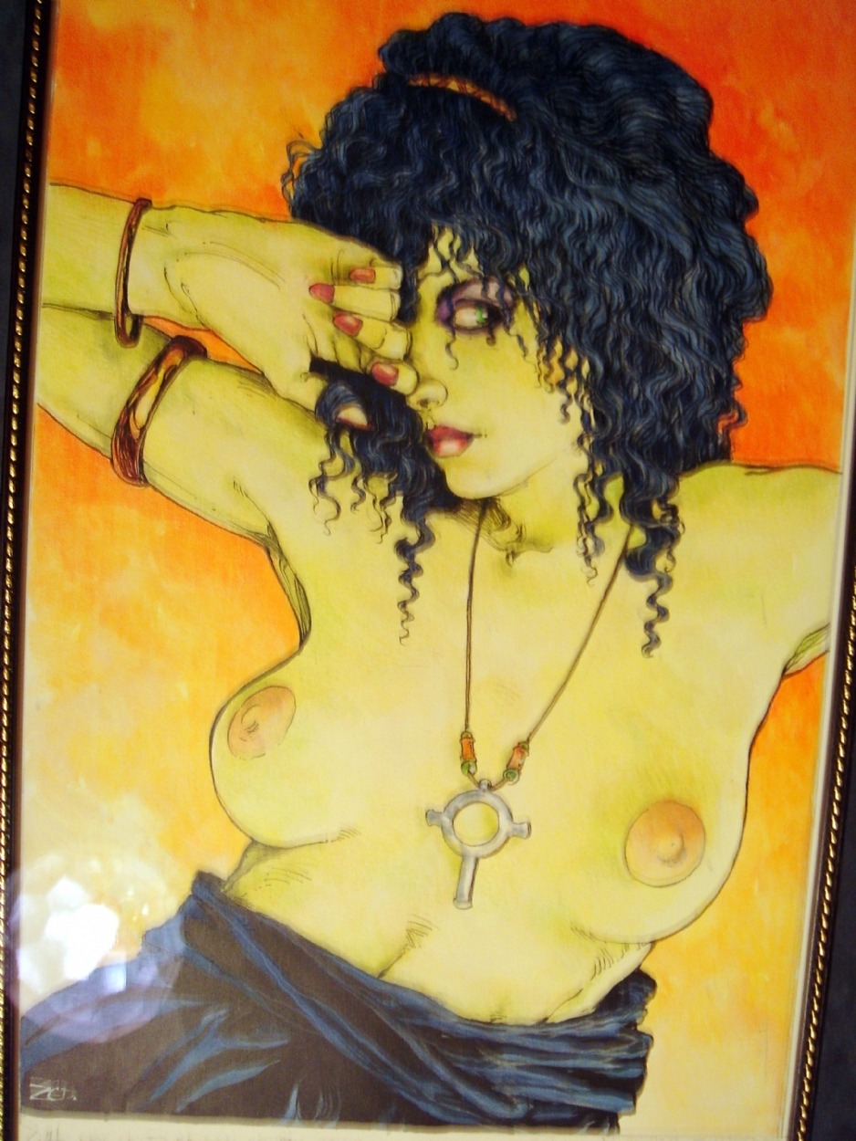 dc dc_comics death_of_the_endless female michael_zulli rule34 the_sandman traditional_media_(artwork) vertigo_comics