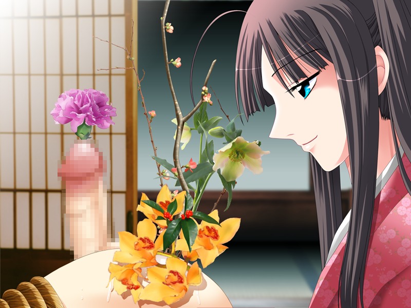 1girls anal ass balls blue_eyes bondage boy_rape brown_hair censored cho_shiritsu!_onnanokosama-gakuen cock_and_ball_torture cock_and_balls_torture cum erection female femdom flower flower_in_ass flower_insertion male male_urethral_insertion msize penile_urethral_insertion penis profile rule34 smile urethra urethral_insertion what