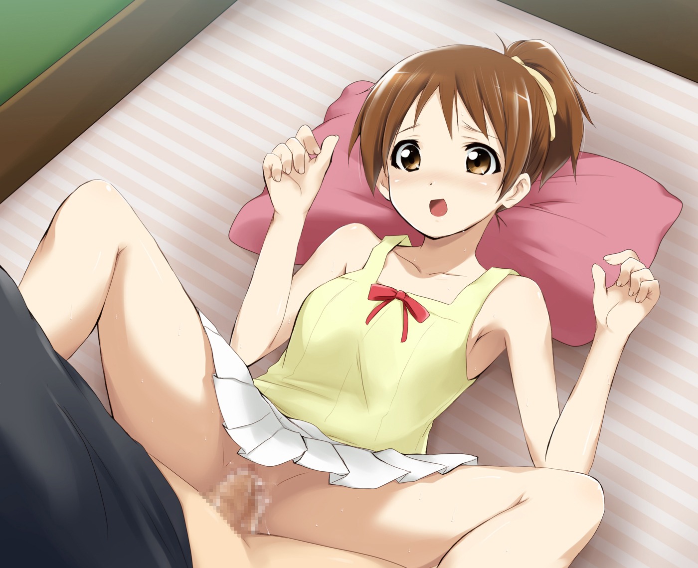 1girls censored female human human_only k-on! male rule34 straight tagme ui_hirasawa_(k-on!)