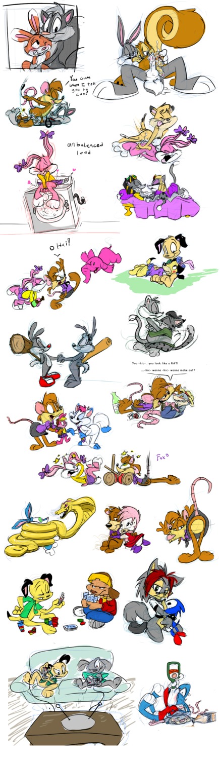 animaniacs anthro babs_bunny blue_fur bugs_bunny buster_bunny calamity_coyote color crossover cub desert_flower earthworm_jim_(franchise) female furry hanna-barbera hedgehog interspecies ishoka looney_tunes male mammal multiple_females multiple_males peter_puppy rhubella_rat rita_(animaniacs) rule34 sega skippy_squirrel smooth_fur sonic_(series) sonic_the_hedgehog sonic_the_hedgehog_(series) tagme tiny_toon_adventures warner_brothers