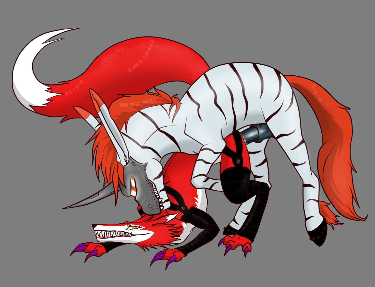 all_fours alpha_channel bandai_namco bdsm bondage bound canid canine canis digimon digimon_(species) dipstick_tail doggystyle duo e621 equid equine erection fangmon female female_penetrated feral from_behind_position genitals hi_res hooves horn long_ears male male/female male_penetrating male_penetrating_female mammal markings mask mythological_creature mythological_equine mythology nude penetration penis ramzy sex shimaunimon side_view simple_background smile stripes tail tail_markings transparent_background unicorn wolf zebra
