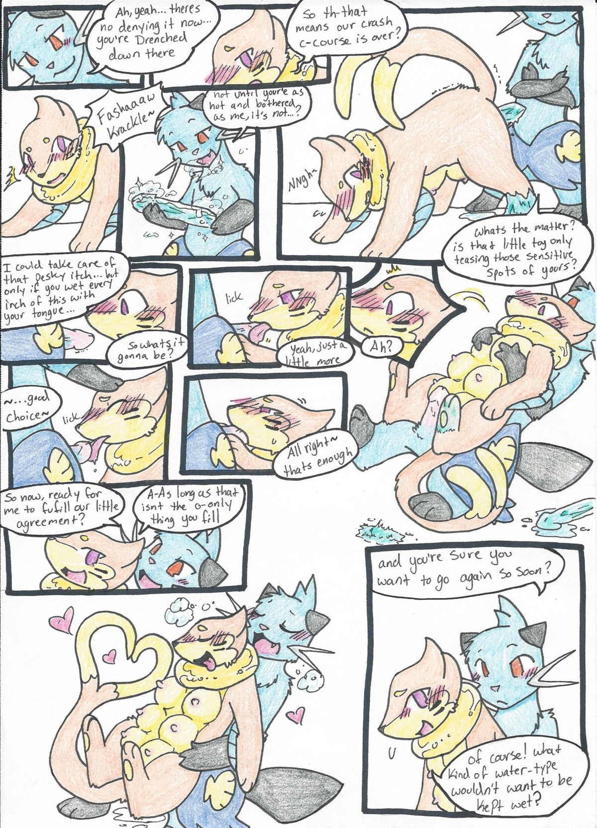 after_transformation all_fours ambiguous_penetration anthro bdsm blue_body blue_fur blush bodily_fluids bondage bound breasts buizel clothed clothing comic concern confusion cum dewott dildo duo e621 embarrassed english_text erection female feral_transformation fingering forked_tail fur generation_4_pokemon generation_5_pokemon genital_fluids genitals happy heart_symbol hi_res humanoid_genitalia humanoid_penis ice improvised_dildo improvised_sex_toy interspecies licking looking_back looking_down love lying male male/female mammal multi_breast multi_nipple mustelid nintendo nipples nude on_back on_side oral oral_penetration orange_body orange_fur orgasm paws penetration penile penis penis_lick pokemon pokemon_(species) purple_eyes rainbowraven red_eyes sex sex_toy tail teats text tongue tongue_out topless traditional_media_(artwork) unusual_anatomy unusual_tail vaginal vulva water wet whiskers
