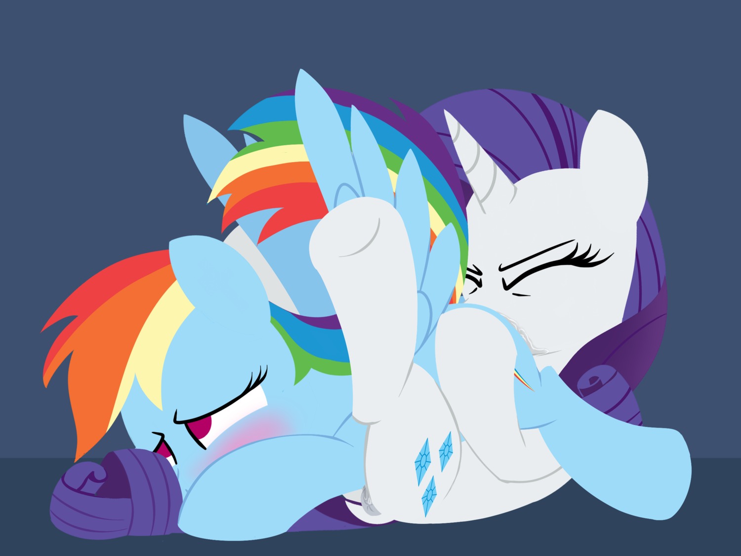 2014 4:3 69_position anus blue_body blue_feathers blue_fur blush bodily_fluids cunnilingus cutie_mark dtcx97 duo e621 equid equine eyes_closed feathered_wings feathers female female/female feral friendship_is_magic fur genital_fluids genitals hair hasbro hi_res horn mammal multicolored_hair my_little_pony mythological_creature mythological_equine mythology nose_to_anus nude oral pegasus purple_eyes purple_hair rainbow_dash_(mlp) rainbow_hair rarity_(mlp) sex simple_background unicorn vaginal vaginal_fluids vulva white_body white_fur wings