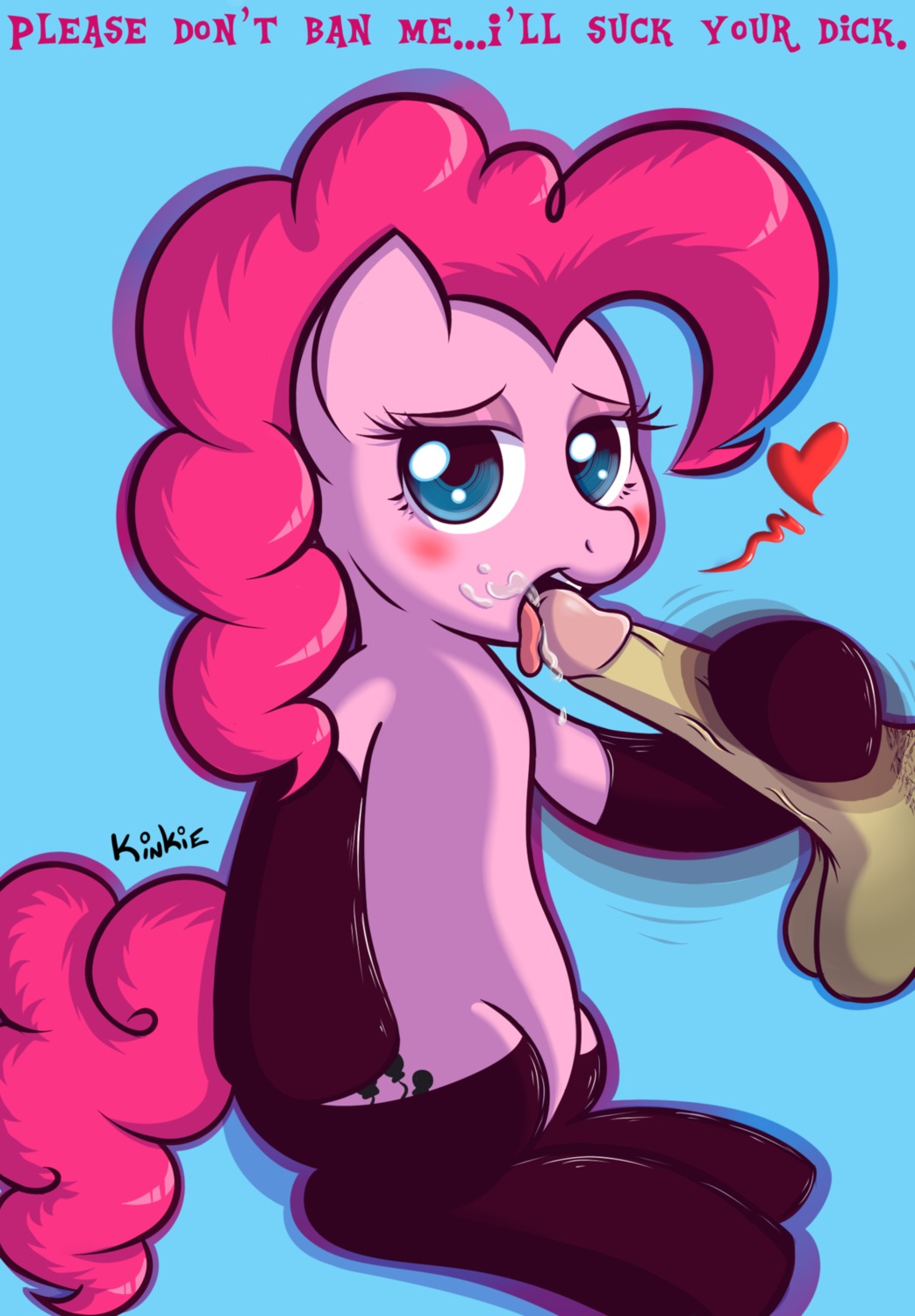 balls blush bodily_fluids clothing cum cum_in_mouth cum_inside cum_on_face cutie_mark duo e621 earth_pony english_text equid equine erection fellatio female feral friendship_is_magic fur genital_fluids genitals hair hasbro heart_symbol hi_res horse humanoid_genitalia humanoid_penis legwear licking male male/female mammal my_little_pony open_mouth oral penile penis penis_lick pink_body pink_fur pink_hair pinkie_pie_(mlp) pony sex simple_background tail text thigh_highs tongue tongue_out unknown_artist