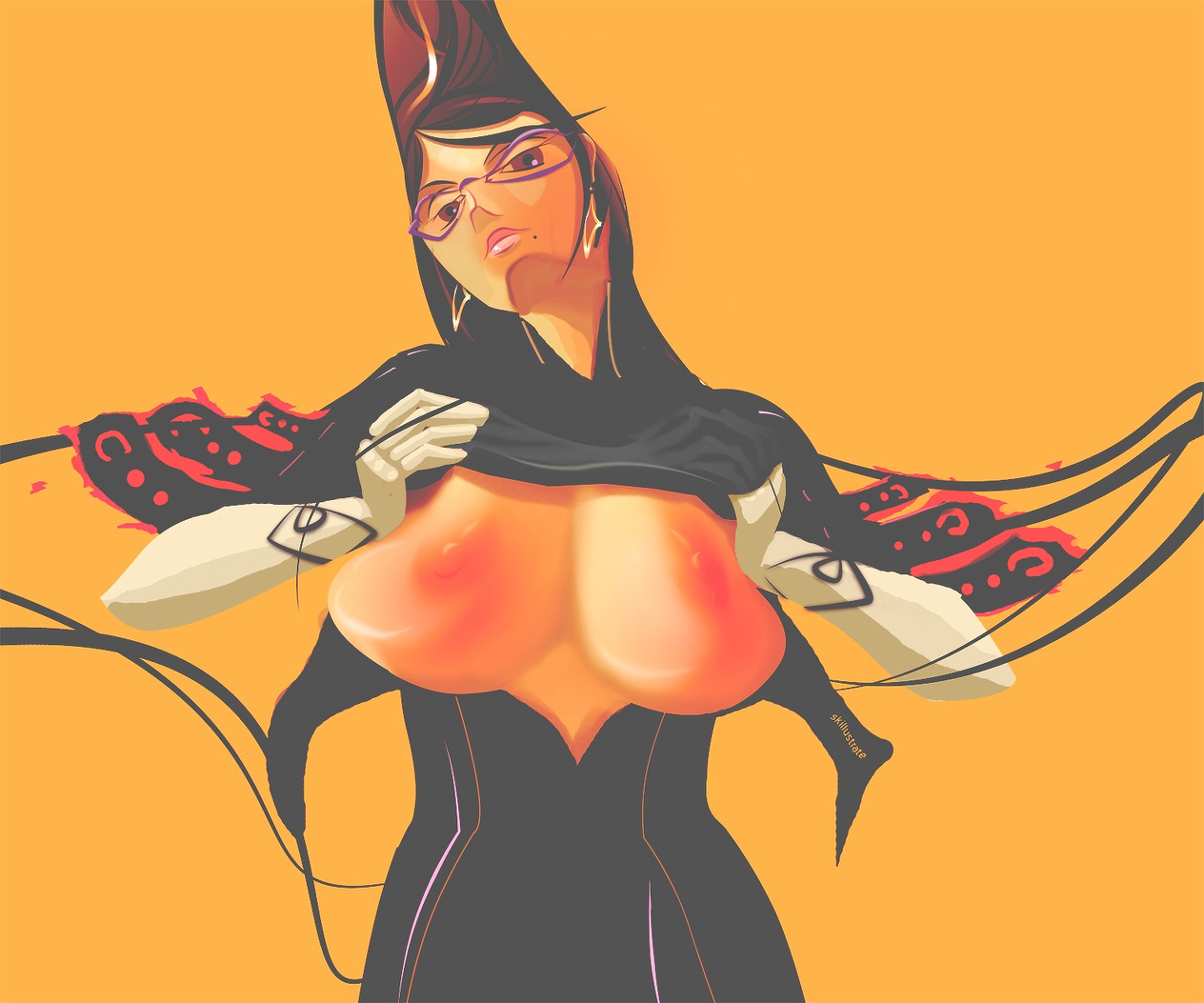 bayonetta bayonetta_(character) female rule34 sega skillustrate