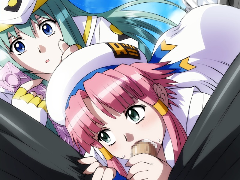 alice_carroll aria censored clothing condom cum fellatio female human human_only mizunashi_akari oral oral_sex rule34 tagme