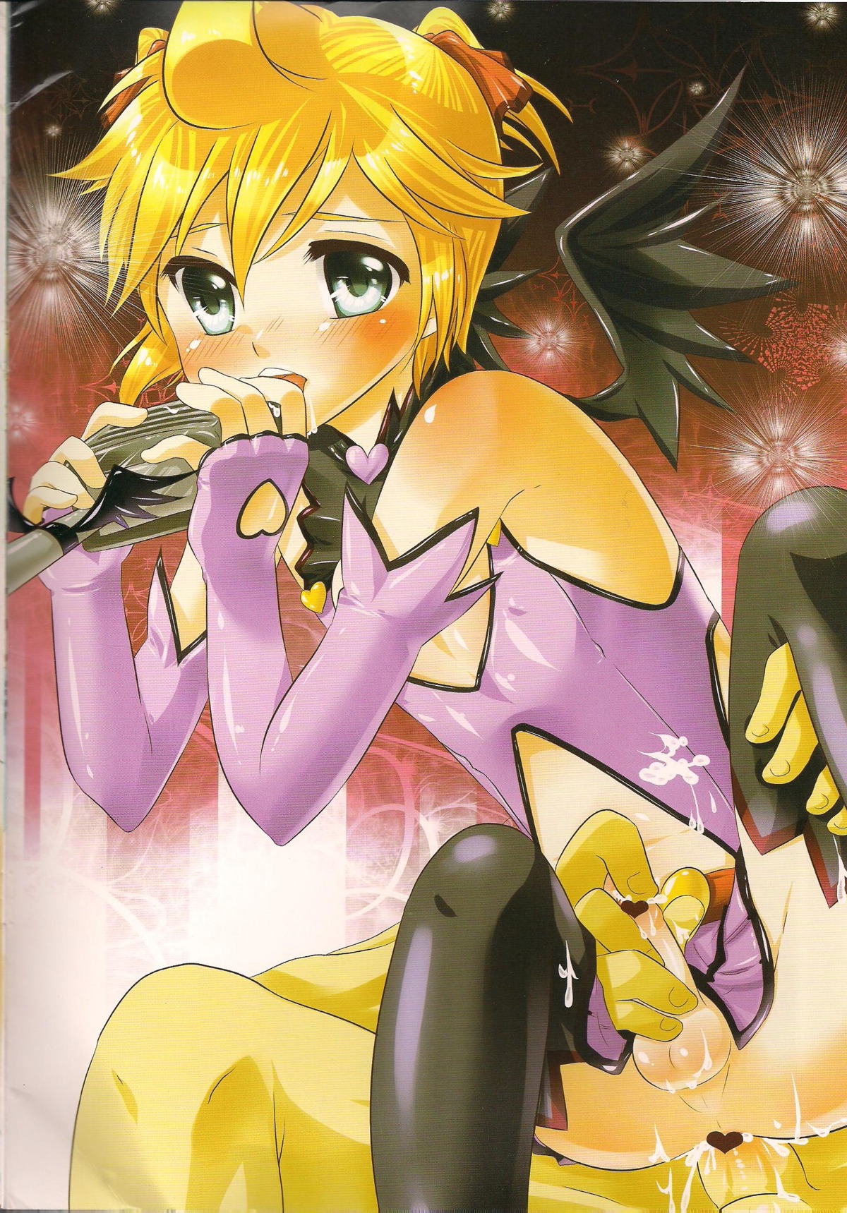 censored kagamine_len male penis rule34 sex thighhighs vocaloid yaoi