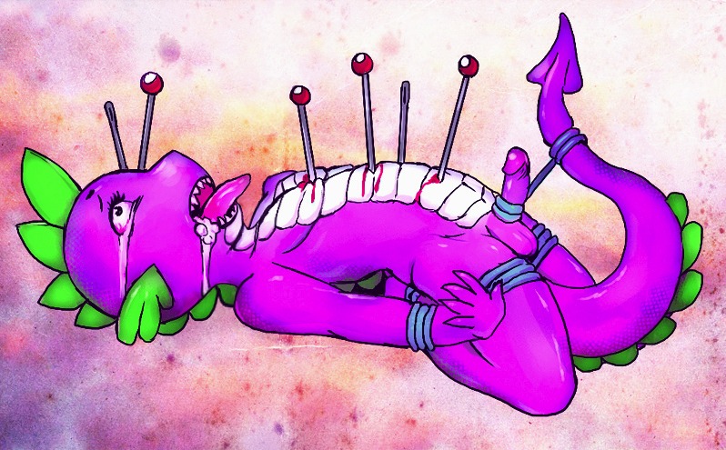blood dragon friendship_is_magic gore male male_only male_ryona my_little_pony rule34 scalie spike_(mlp)
