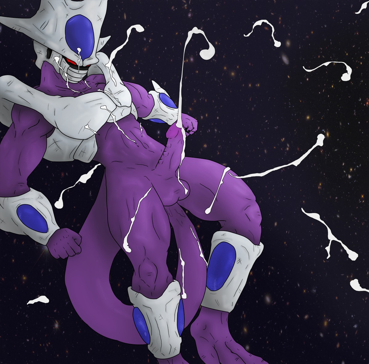 anal anal_masturbation cooler_(dragon_ball) dragon_ball dragon_ball_z gay male male_only masturbation methados rule34 solo tagme tail_sex