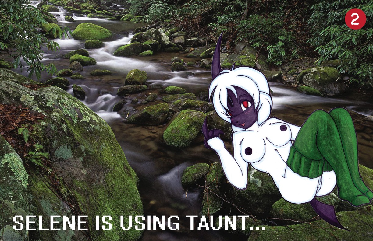 absol anthro breasts color english_text female female_only fur furry ivanks lying nintendo nipples nude on_back pokemon pokemon_(species) pokemon_rse pussy red_eyes rule34 solo tagme vulva