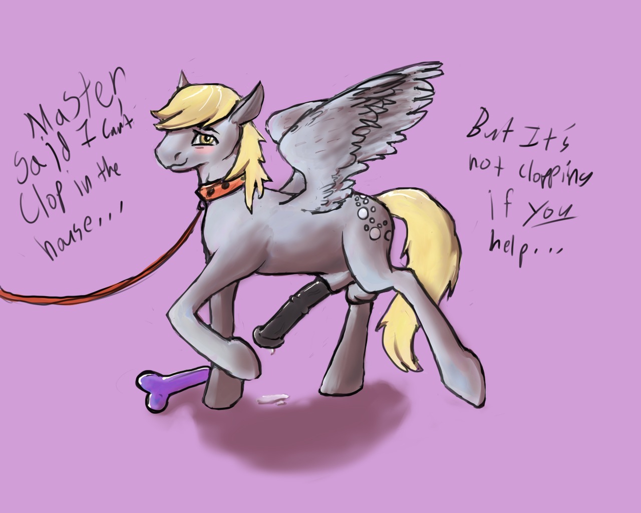 derpy_hooves equine feral friendship_is_magic horse male my_little_pony pegasus penis pony rule34 rule_63 straight_hair tagme wings