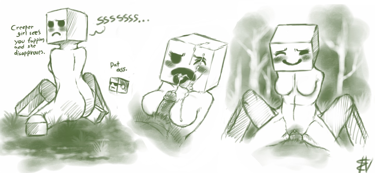 bodily_fluids breast_play breasts butt creeper_(minecraft) crookedtrees cum cum_on_face cumshot duo e621 ejaculation erection fellatio female female_penetrated genital_fluids genitals green_and_white human humanoid_genitalia humanoid_penis looking_at_viewer looking_back male male/female male_penetrating male_penetrating_female mammal microsoft minecraft mojang monochrome not_furry oral orgasm penetration penile penile_penetration penis penis_in_vagina sex simple_background titfuck vaginal vaginal_penetration vulva what white_background xbox_game_studios