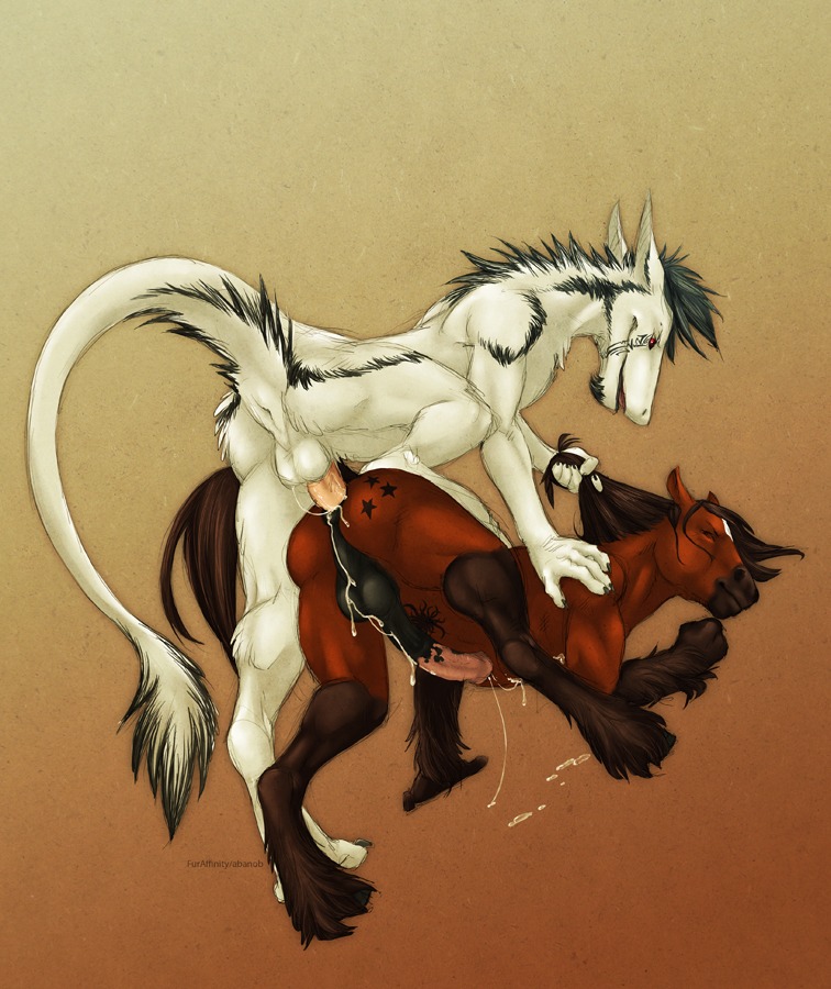 2011 abanob all_fours anal anal_penetration animal_genitalia animal_penis anthro anthro_on_anthro anthro_penetrated anthro_penetrating anthro_penetrating_anthro anus ass_up backsack balls bodily_fluids butt butt_markings cum cum_in_ass cum_inside cum_on_balls cum_string cum_while_penetrated doggystyle duo e621 ejaculation equid equine equine_genitalia equine_penis erection eyes_closed flared_penis from_behind_position genital_fluids genitals hair hair_grab hand_on_another's_shoulder hand_on_shoulder hands-free horse interspecies male male/male male_penetrated male_penetrating male_penetrating_male mammal markings non-mammal_balls nude orgasm penetration penile penile_penetration penis penis_in_ass pulling_hair red_eyes ryan_moonshadow sergal sex skaith star_(marking) tail touching_hair