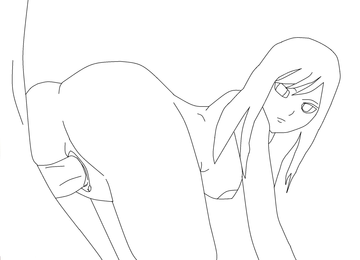 erza_scarlet fairy_tail female monochrome rule34 solo_focus tagme