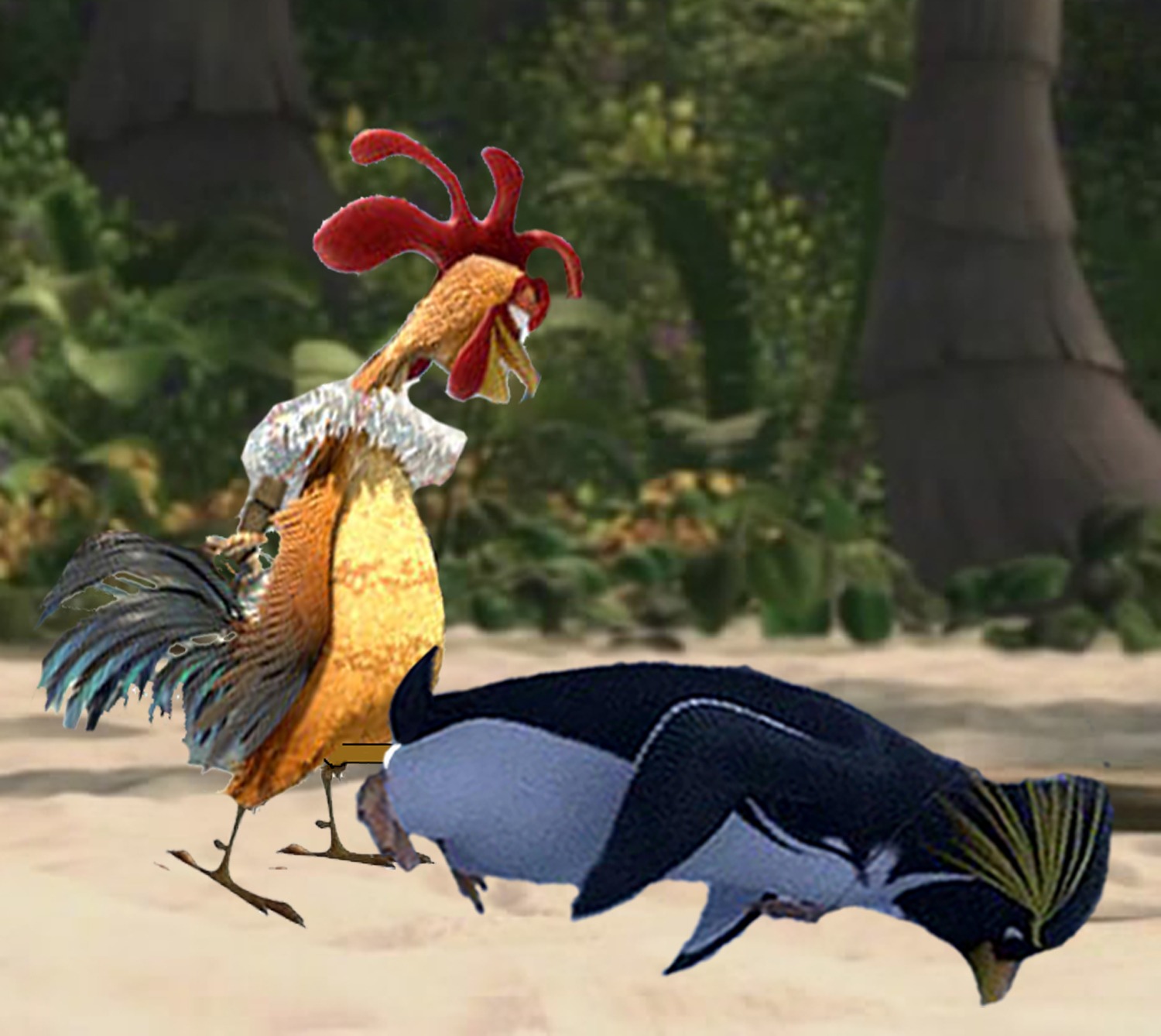 anal chicken_joe cody_maverick male male/male male_only male_penetrating penguin rule34 surf's_up yaoi